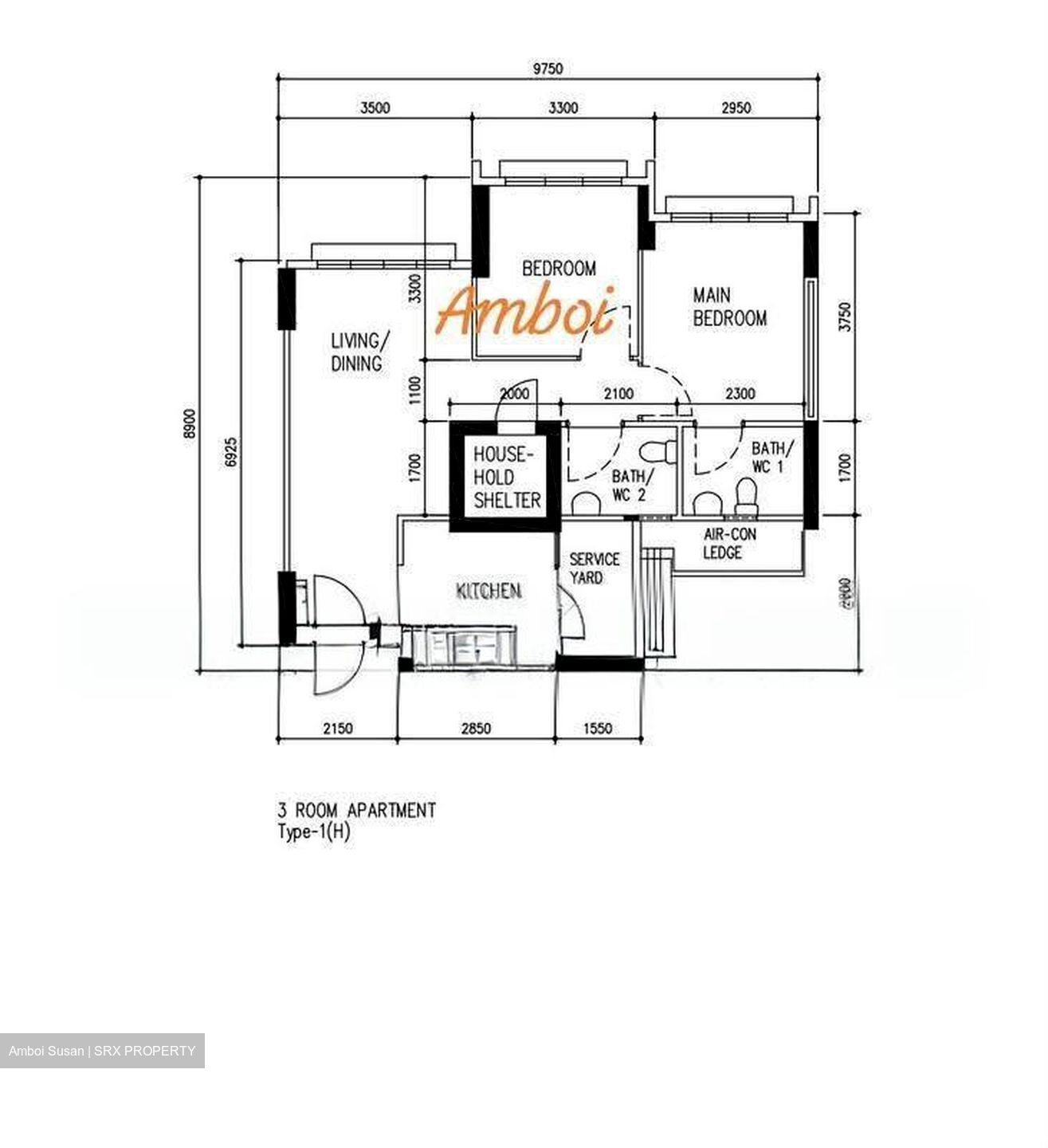 Blk 675A Fern Grove @ Yishun (Yishun), HDB 3 Rooms #636526821
